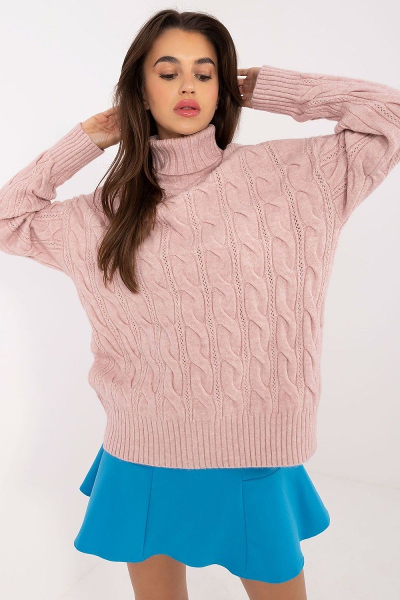 Essential Ribbed Turtleneck Sweater - Model 199438 | wowstore.live - Wow Store