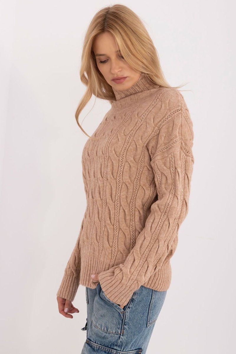 Essential Ribbed Turtleneck Sweater - Model 199438 | wowstore.live - Wow Store