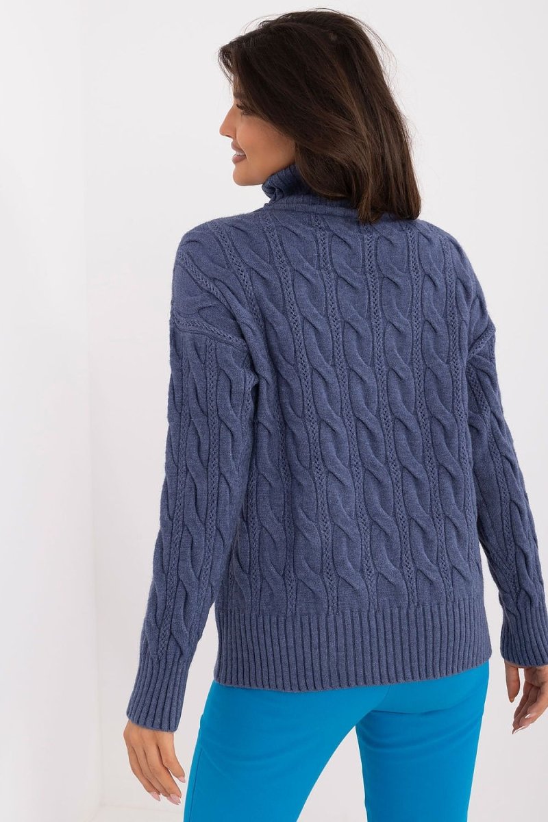 Essential Ribbed Turtleneck Sweater - Model 199438 | wowstore.live - Wow Store