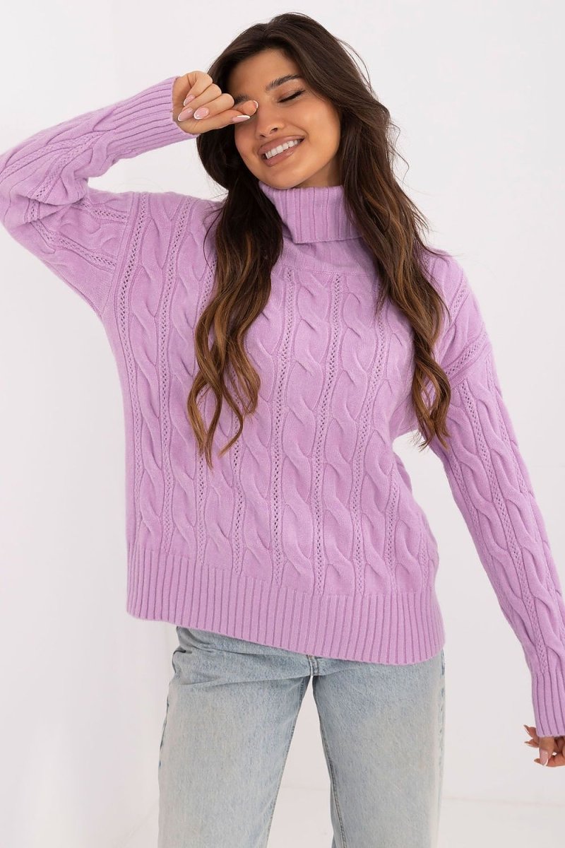 Essential Ribbed Turtleneck Sweater - Model 199438 | wowstore.live - Wow Store