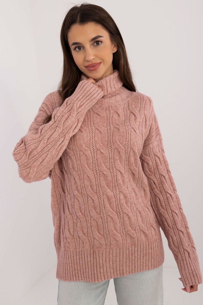Essential Ribbed Turtleneck Sweater - Model 199438 | wowstore.live - Wow Store