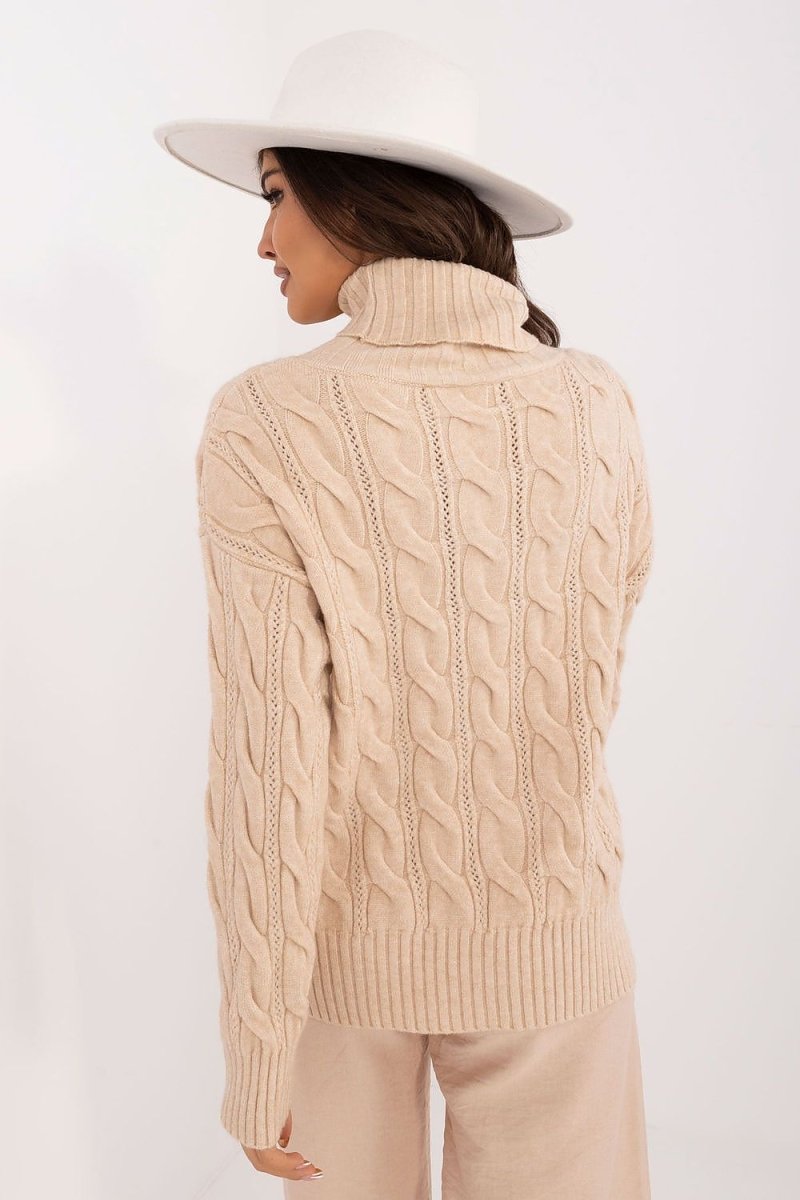 Essential Ribbed Turtleneck Sweater - Model 199438 | wowstore.live - Wow Store