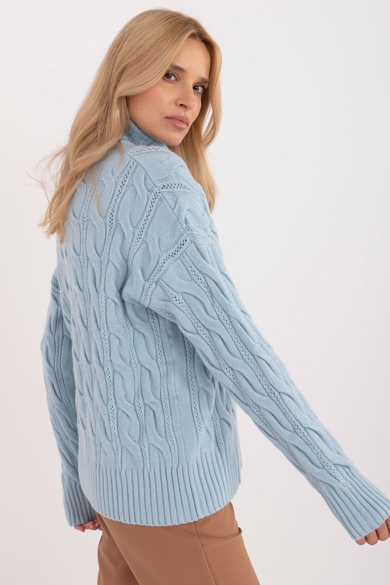 Essential Ribbed Turtleneck Sweater - Model 199438 | wowstore.live - Wow Store