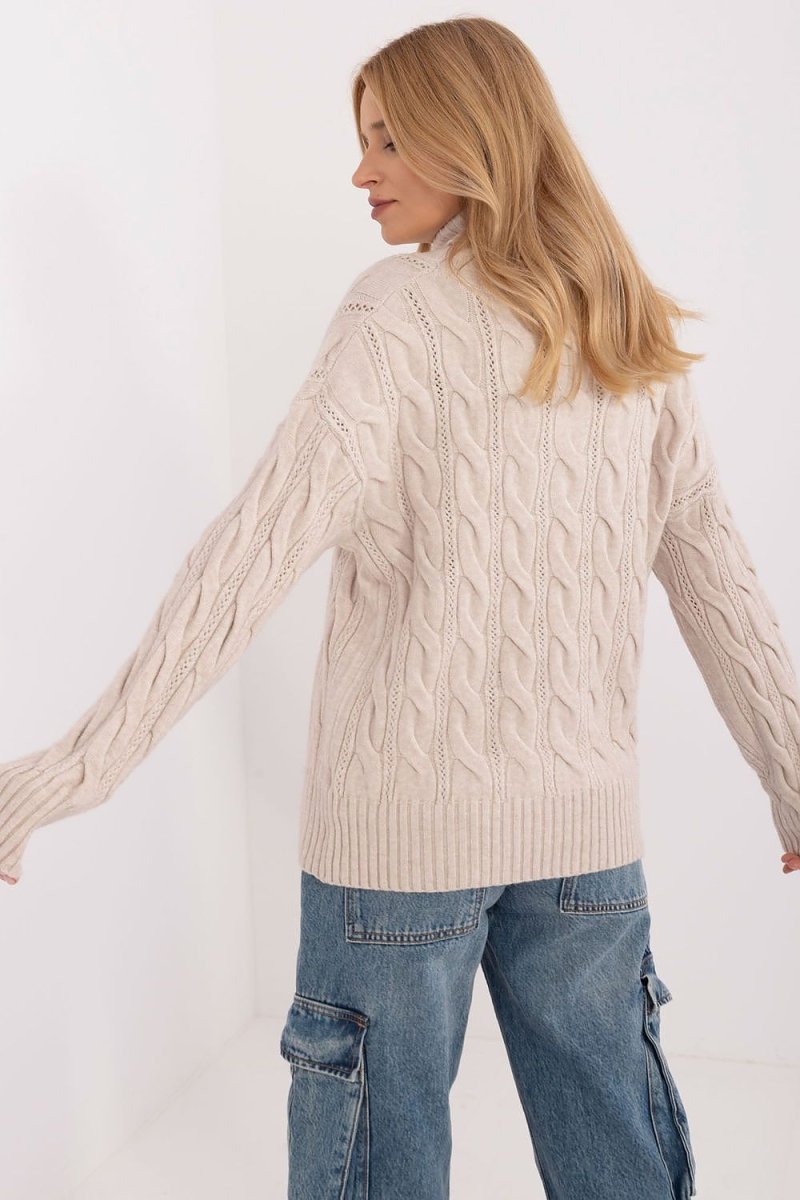 Essential Ribbed Turtleneck Sweater - Model 199438 | wowstore.live - Wow Store