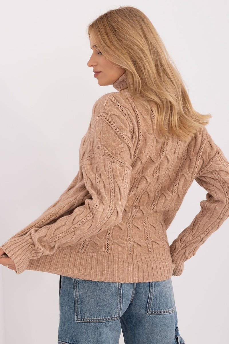 Essential Ribbed Turtleneck Sweater - Model 199438 | wowstore.live - Wow Store