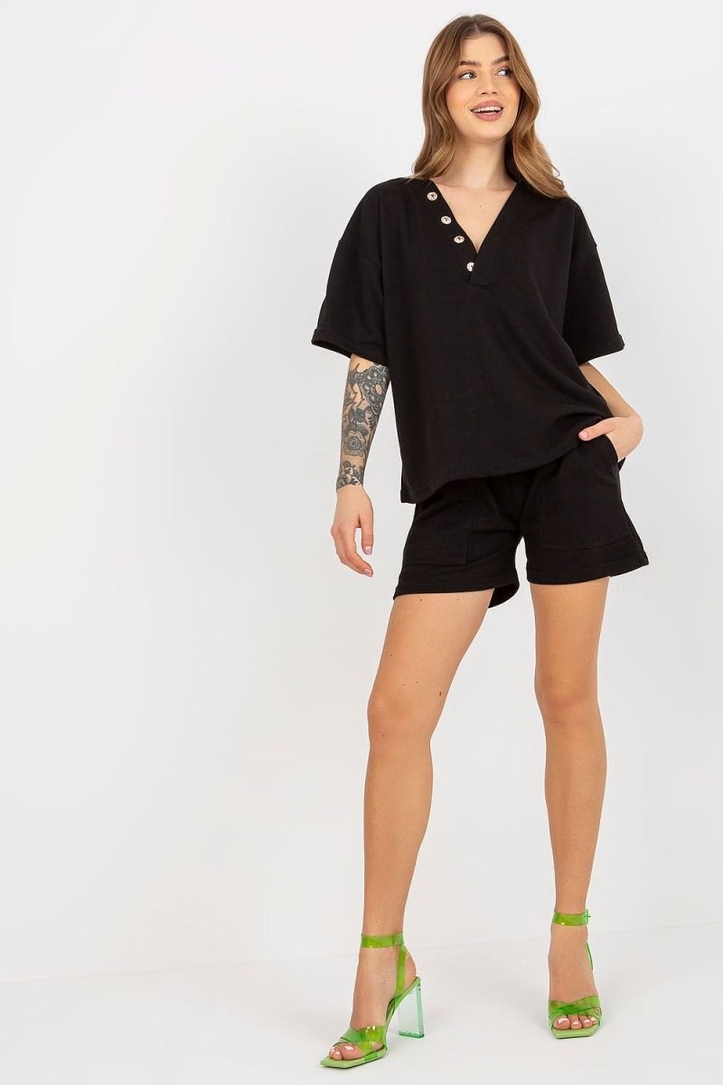 Ex - Moda Model 177018 Contemporary Fashion Set - Stylish Two - Piece Co - ord | wowstore.live - Wow Store