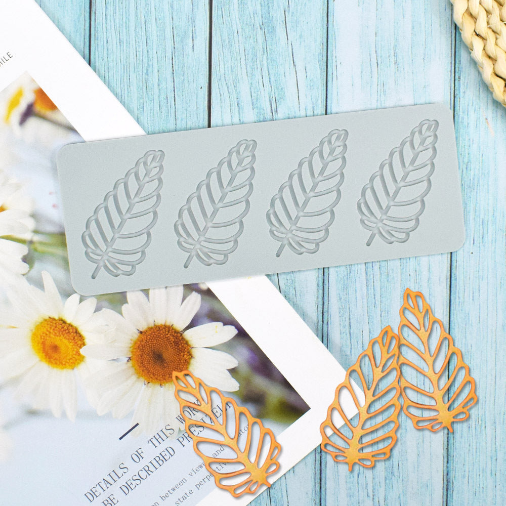 Artisan Leaf Lace Silicone Mold