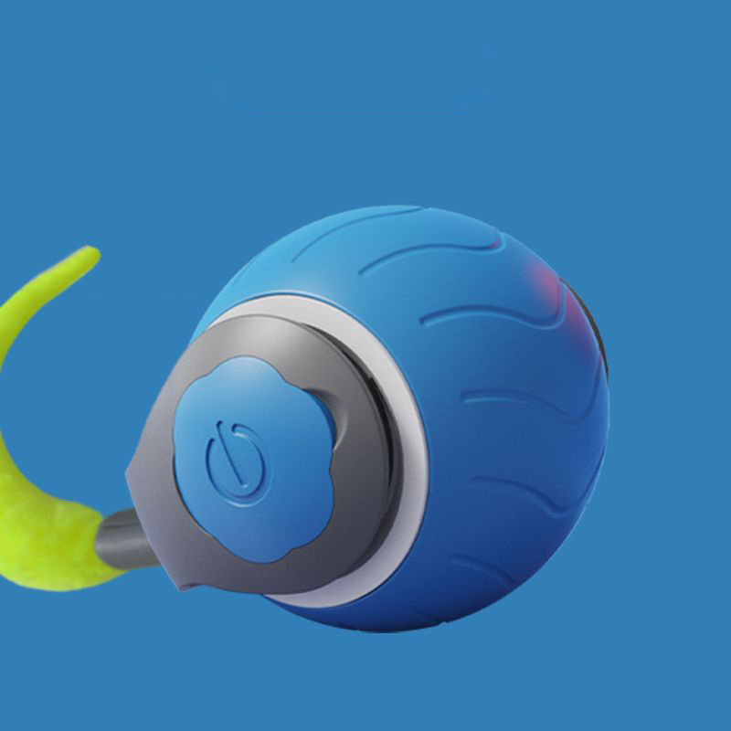 Speedy Tail Interactive Cat Toy - Dual Speed Motion Ball
