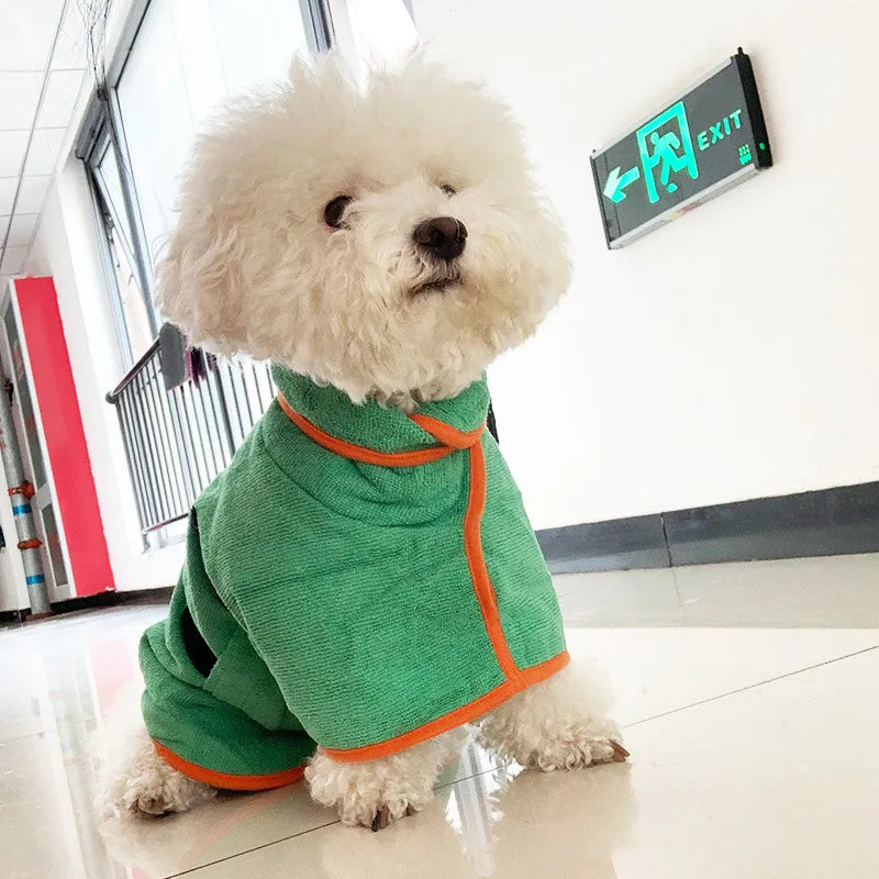 Luxury Pet Bathrobe - Fast Drying Microfiber