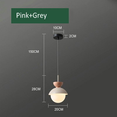 Nordic Glass Ball Pendant Lamp