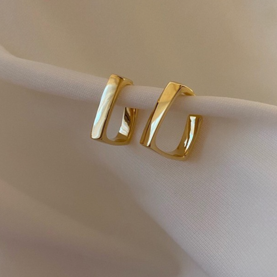 Stanley Gold-Plated Earrings