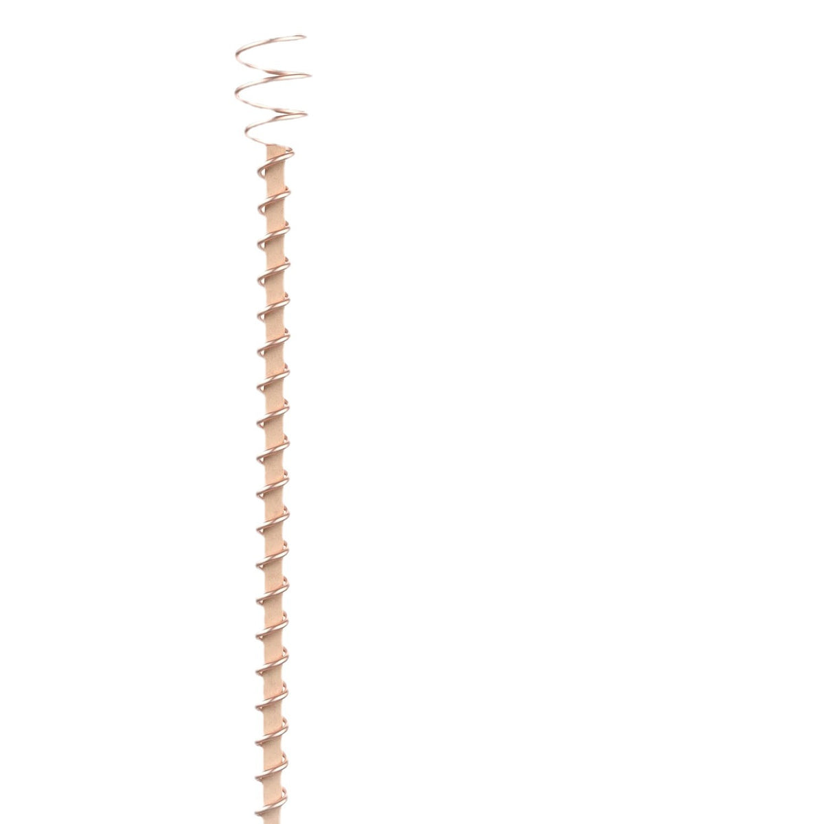 Copper-Tone Wire Coil Garden Stake