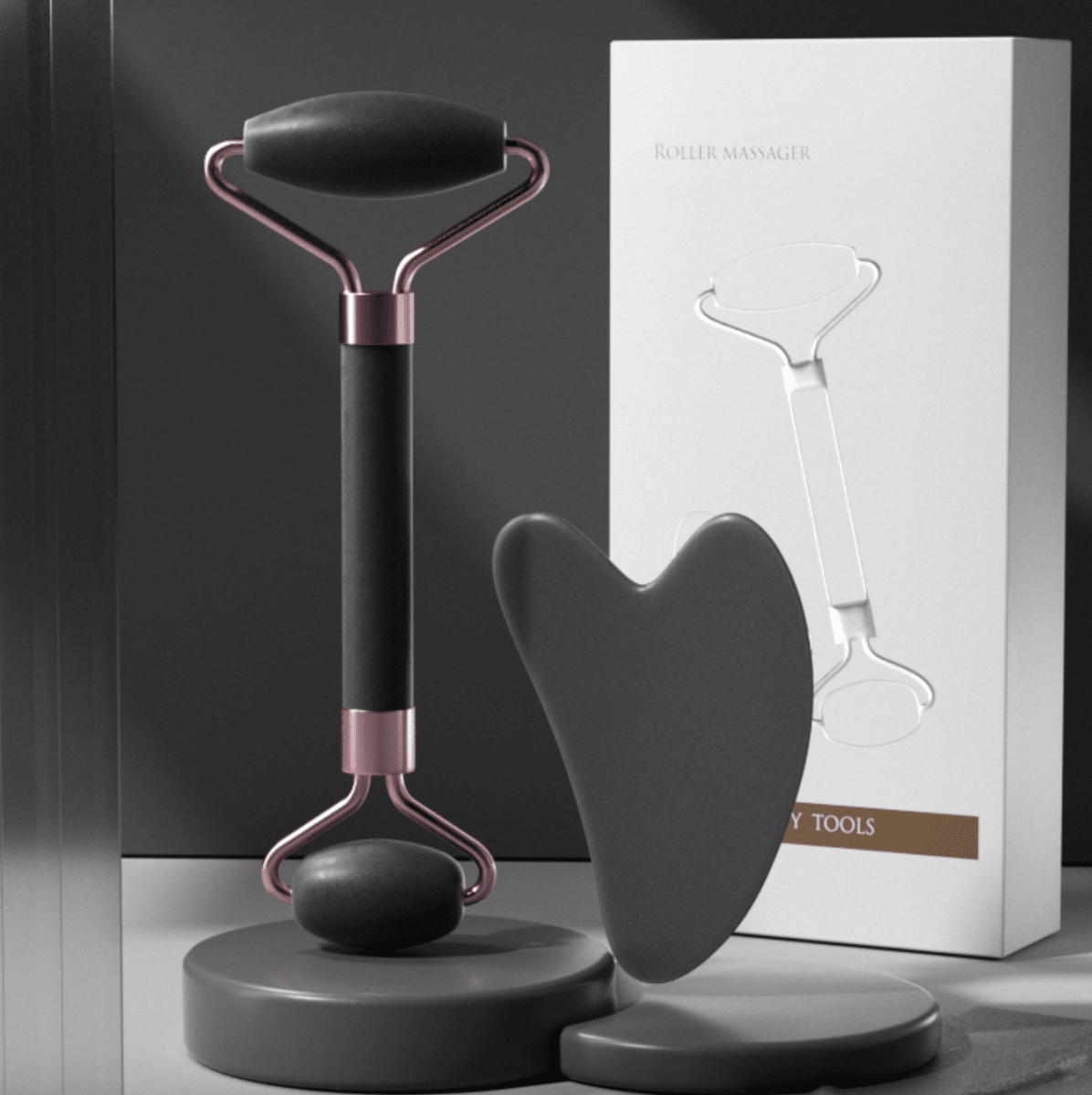 Facial Massage & Scraping Roller Set - WowStore.live