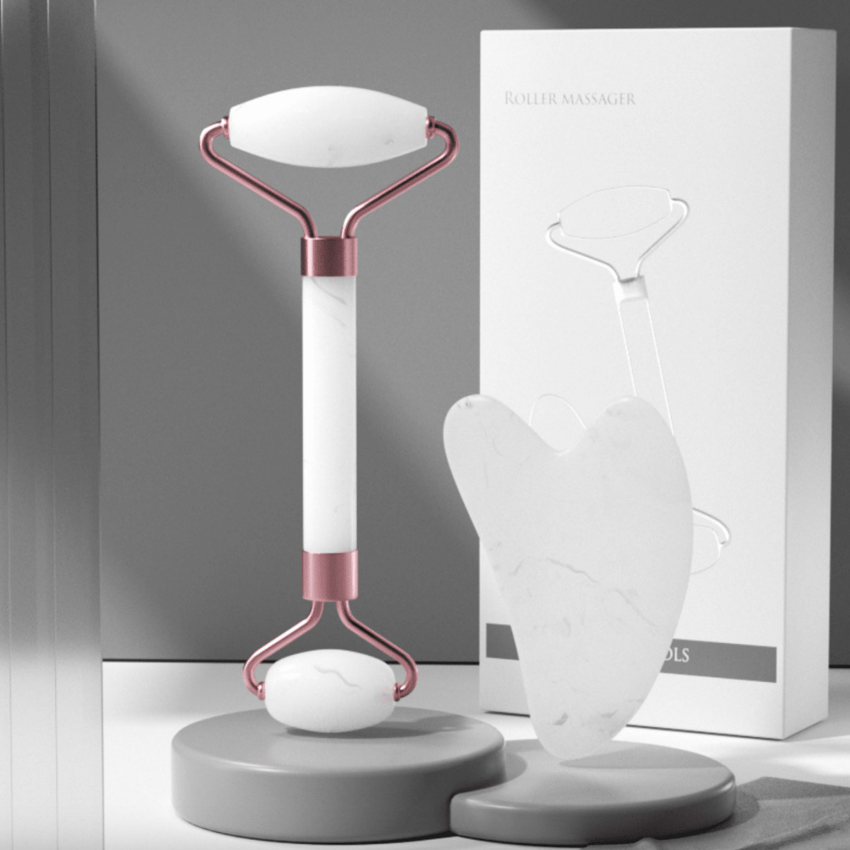 Facial Massage & Scraping Roller Set - WowStore.live