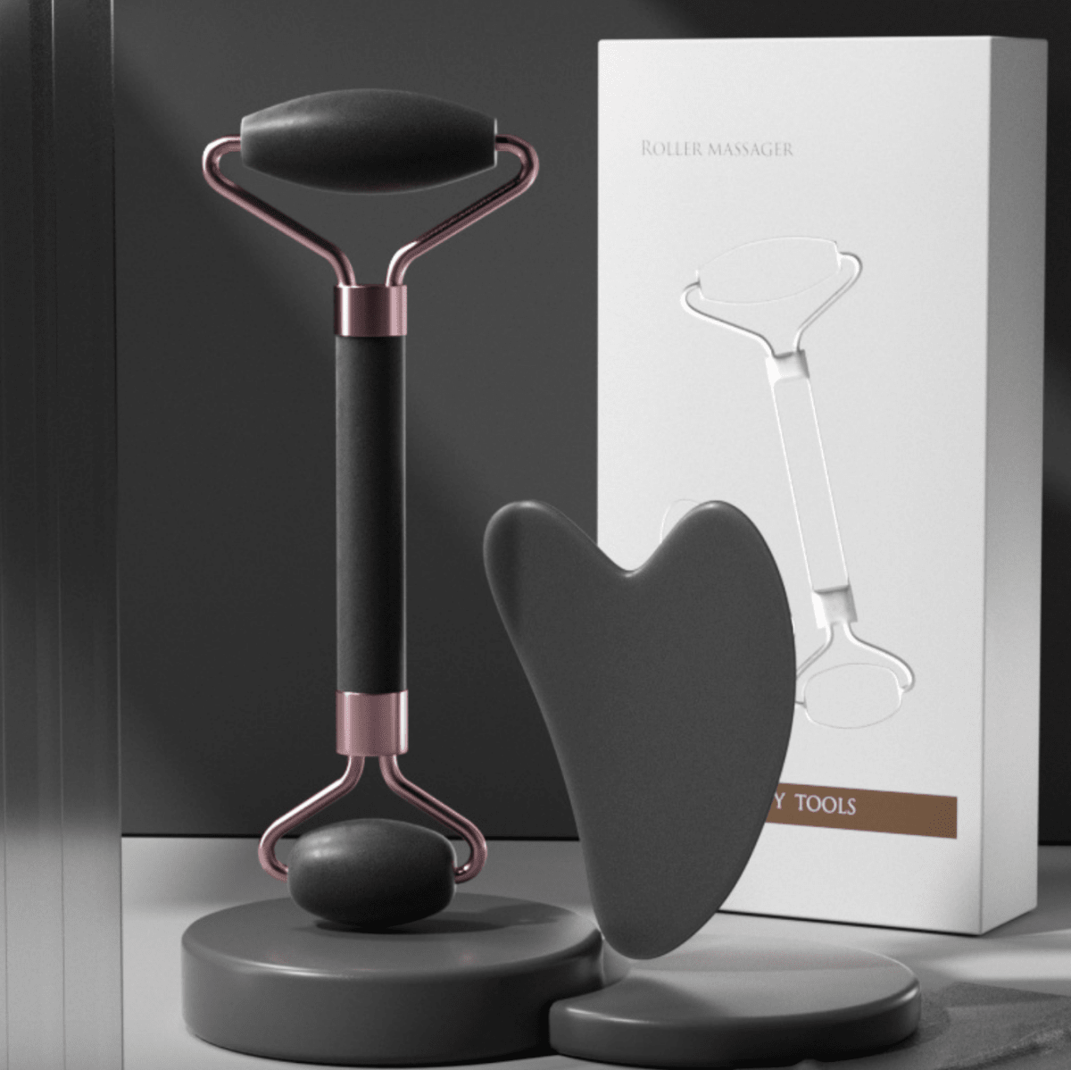 Facial Massage & Scraping Roller Set - WowStore.live