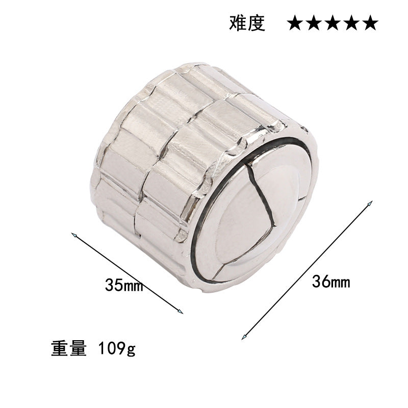 Luxury Puzzle Lock - Premium Zinc Alloy Intelligence Toy