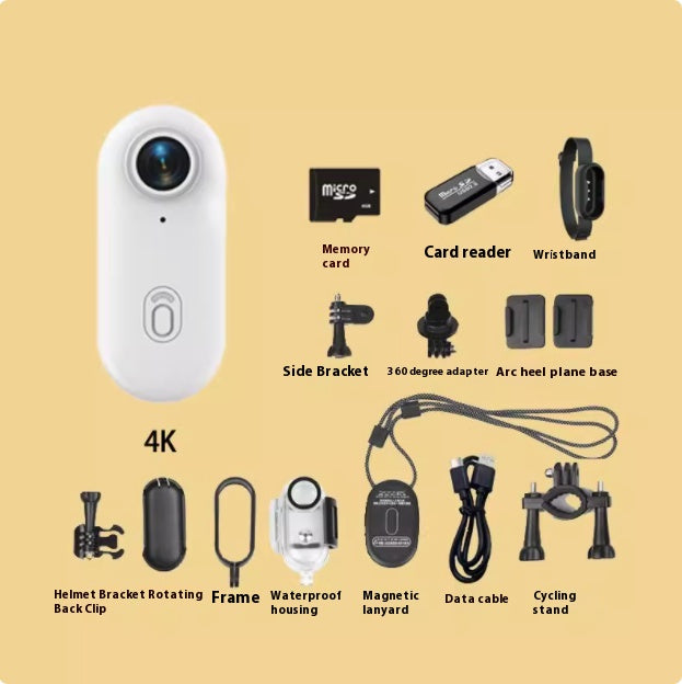 Ultra-Compact 4K Waterproof Action Camera