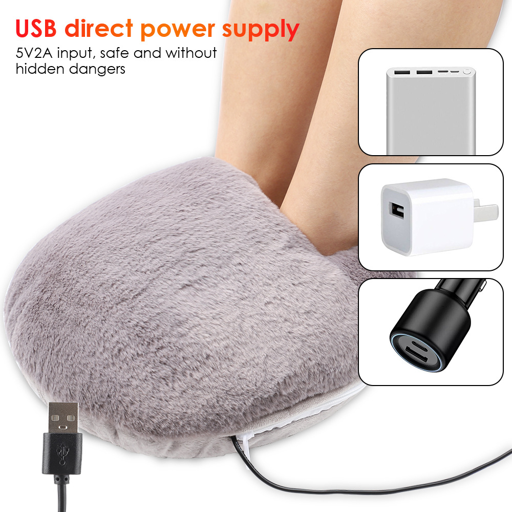 Luxury Heated Foot Warmer Pad