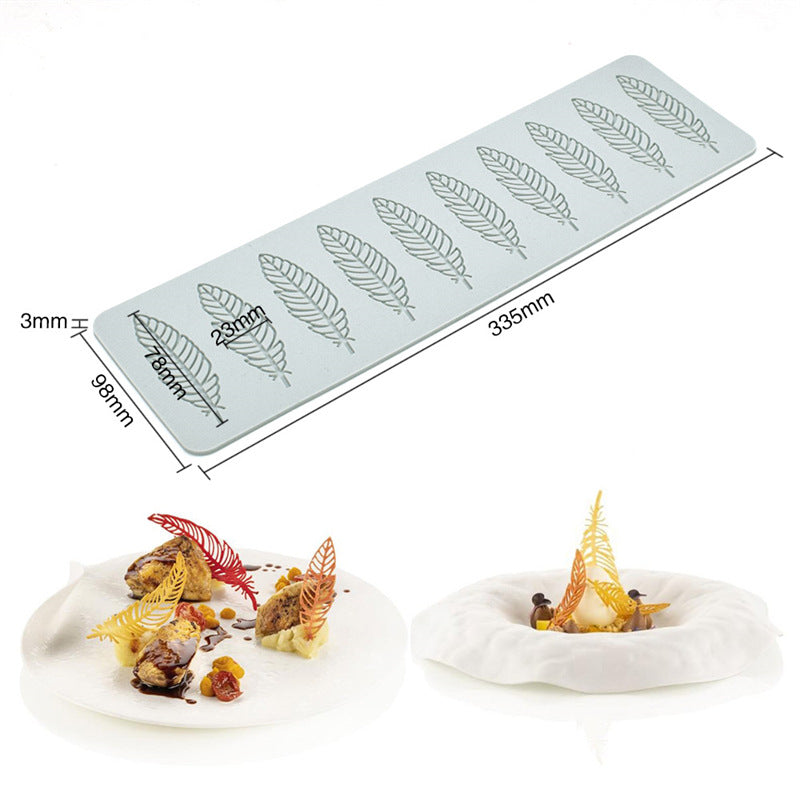 Geometric Oval Lace Silicone Tableware Mat