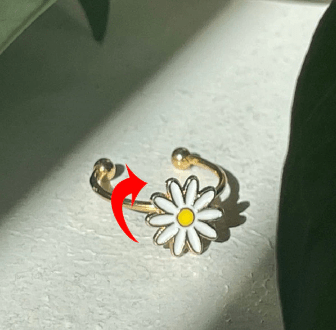 Fidget Spinner Rotatable Ring For Women - Wow Store