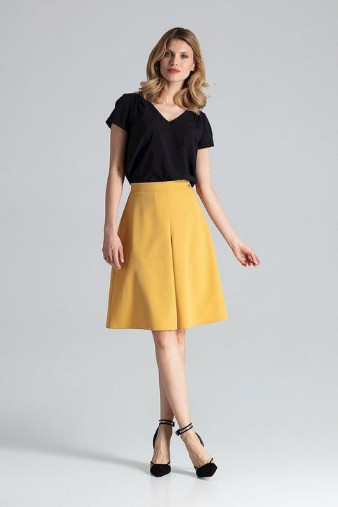 Figl Elegant High - Waisted Midi Skirt - Professional Office Wear | wowstore.live - Wow Store