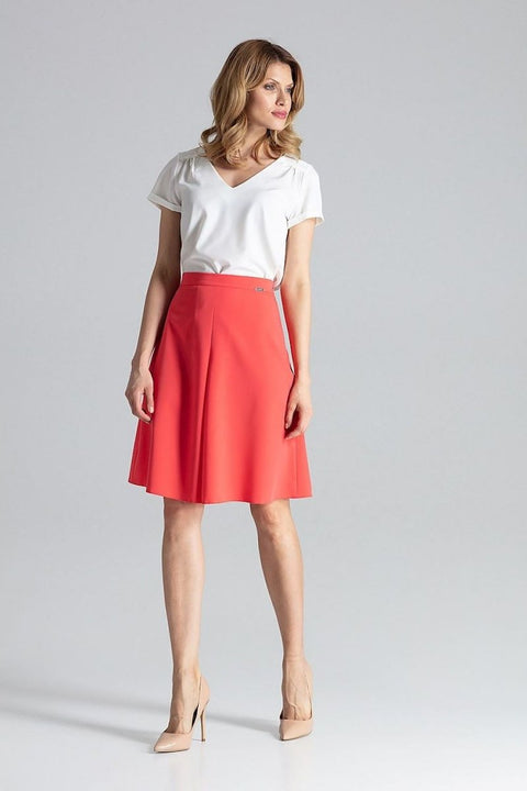 Figl Elegant High - Waisted Midi Skirt - Professional Office Wear | wowstore.live - Wow Store