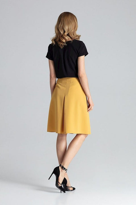 Figl Elegant High - Waisted Midi Skirt - Professional Office Wear | wowstore.live - Wow Store