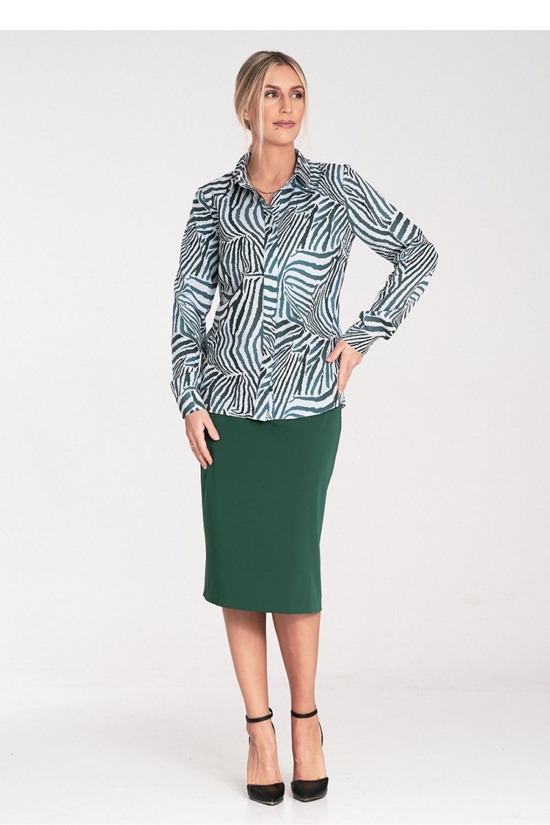 FIGL Long Sleeve Shirt - Model 204301 Elegant Versatile Top | wowstore.live - Wow Store