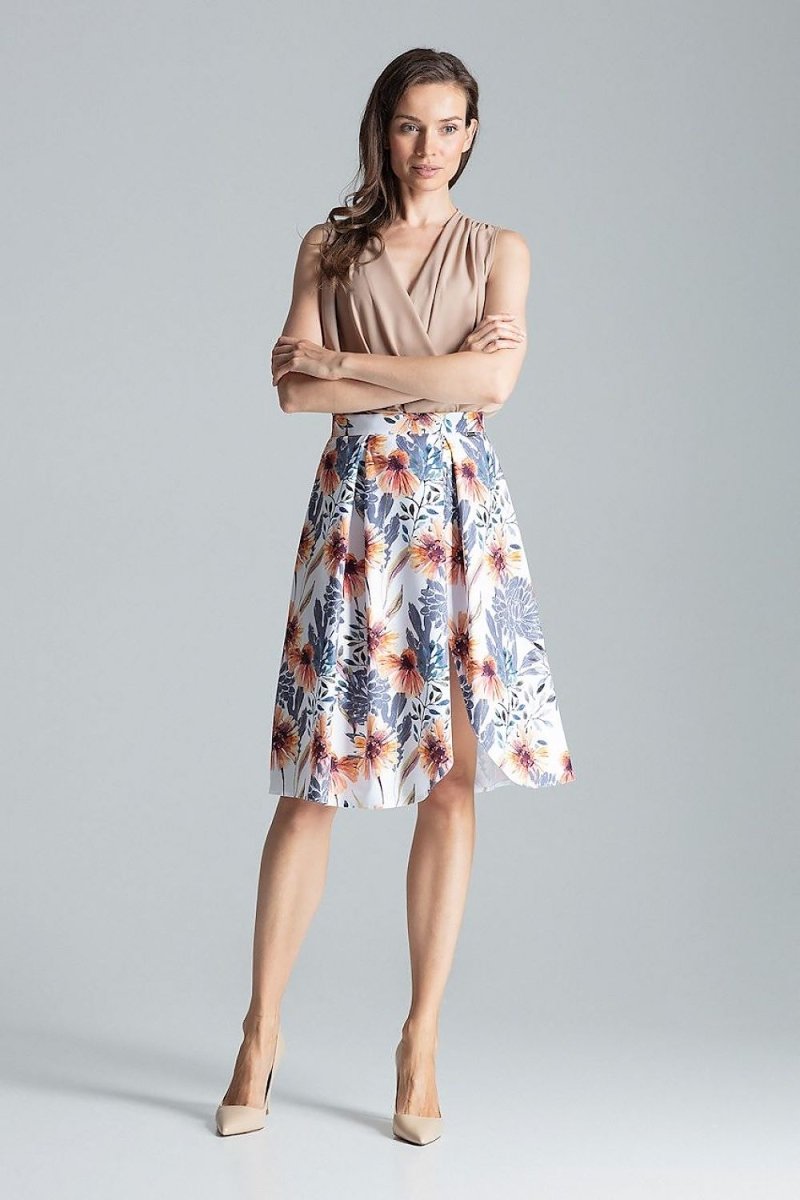 FIGL Model 135787 Elegant Midi Skirt - Chic Professional Fashion | wowstore.live - Wow Store