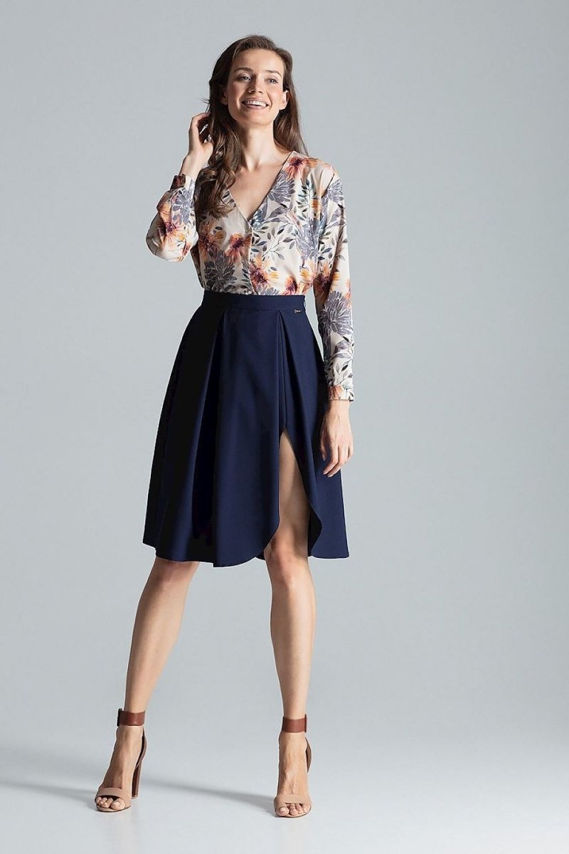 FIGL Model 135787 Elegant Midi Skirt - Chic Professional Fashion | wowstore.live - Wow Store