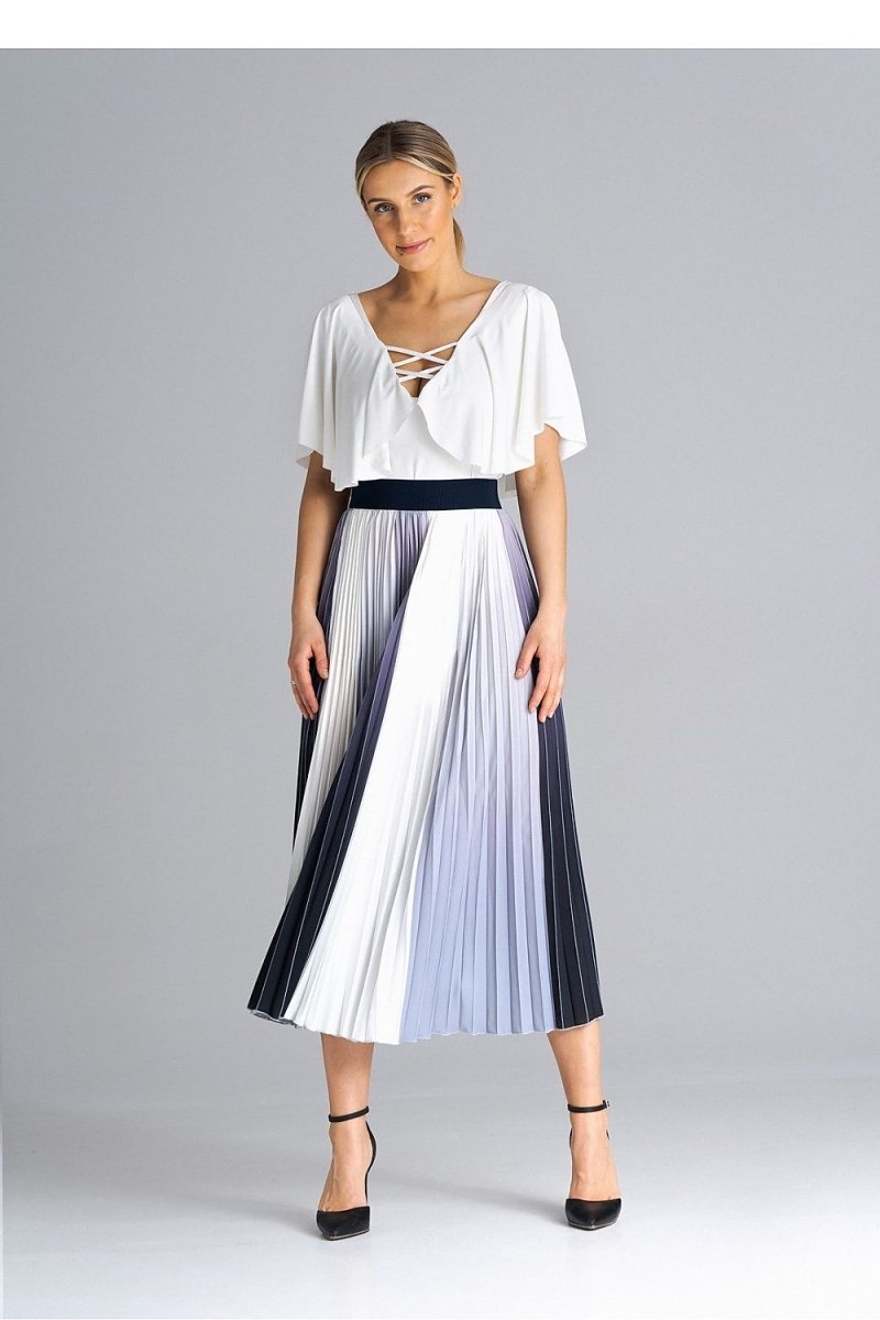 Figl Model 180847 Women's Designer Skirt - Elegant A - Line Silhouette | wowstore.live - Wow Store