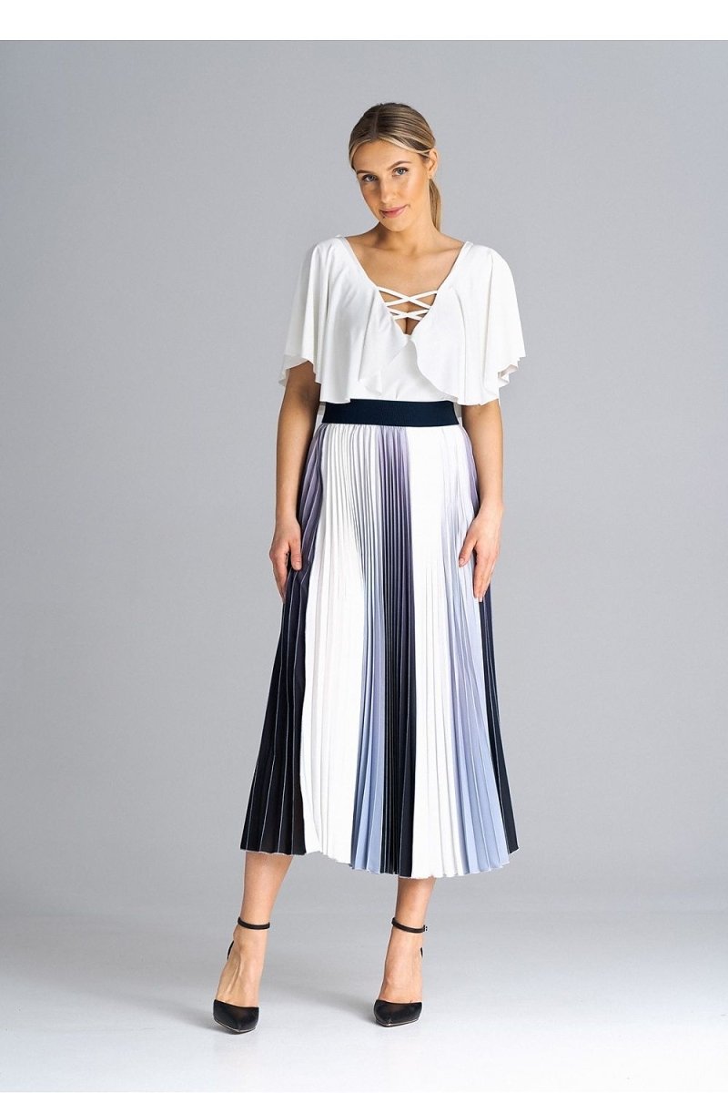 Figl Model 180847 Women's Designer Skirt - Elegant A - Line Silhouette | wowstore.live - Wow Store