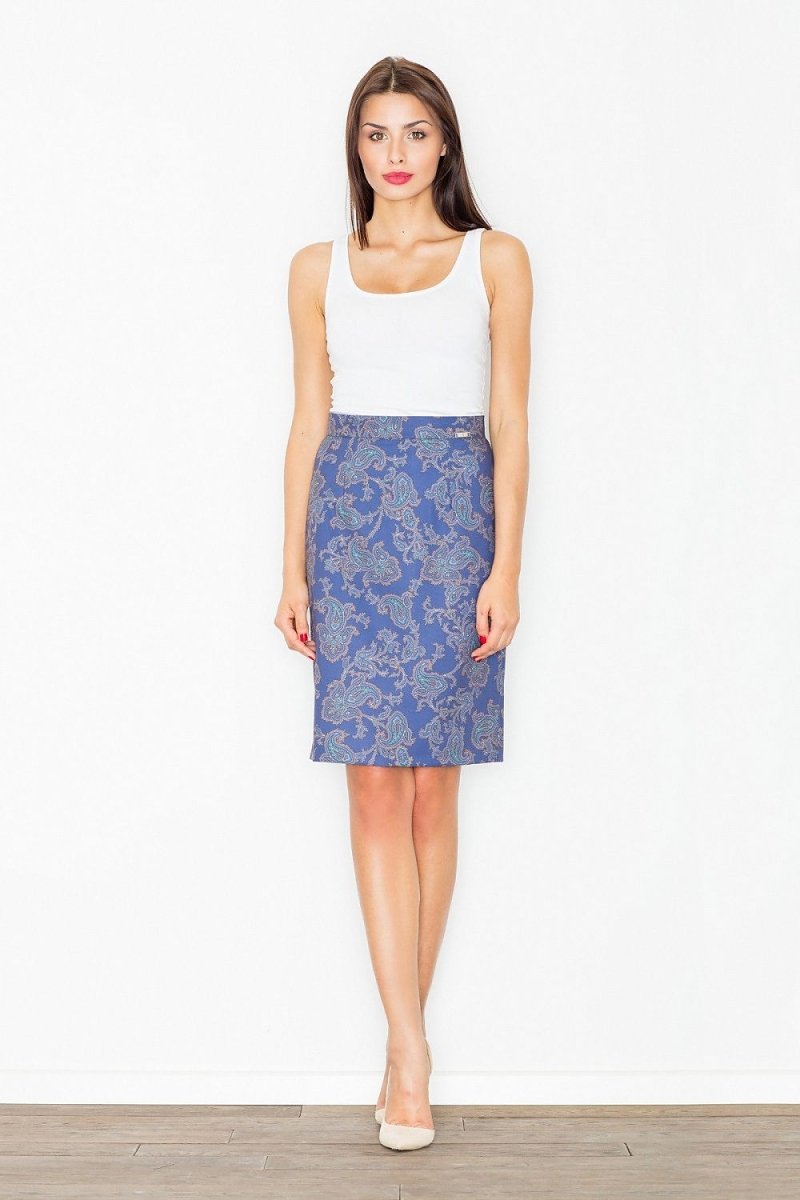 FIGL Model 77136 Elegant Women's Skirt in Navy | Modern European Fashion | WowStore.live