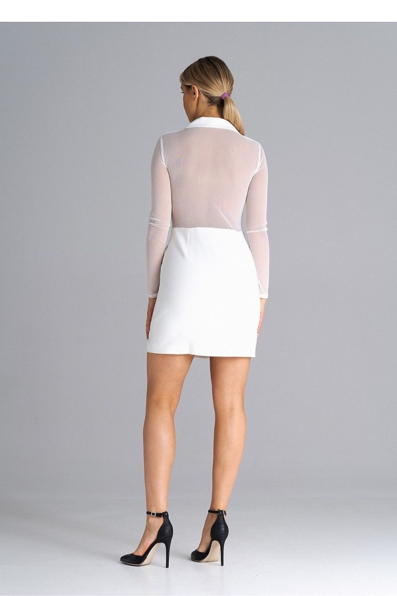 FIGL Short Dress Model 180863 - Elegant Mini Dress for Women | wowstore.live - Wow Store