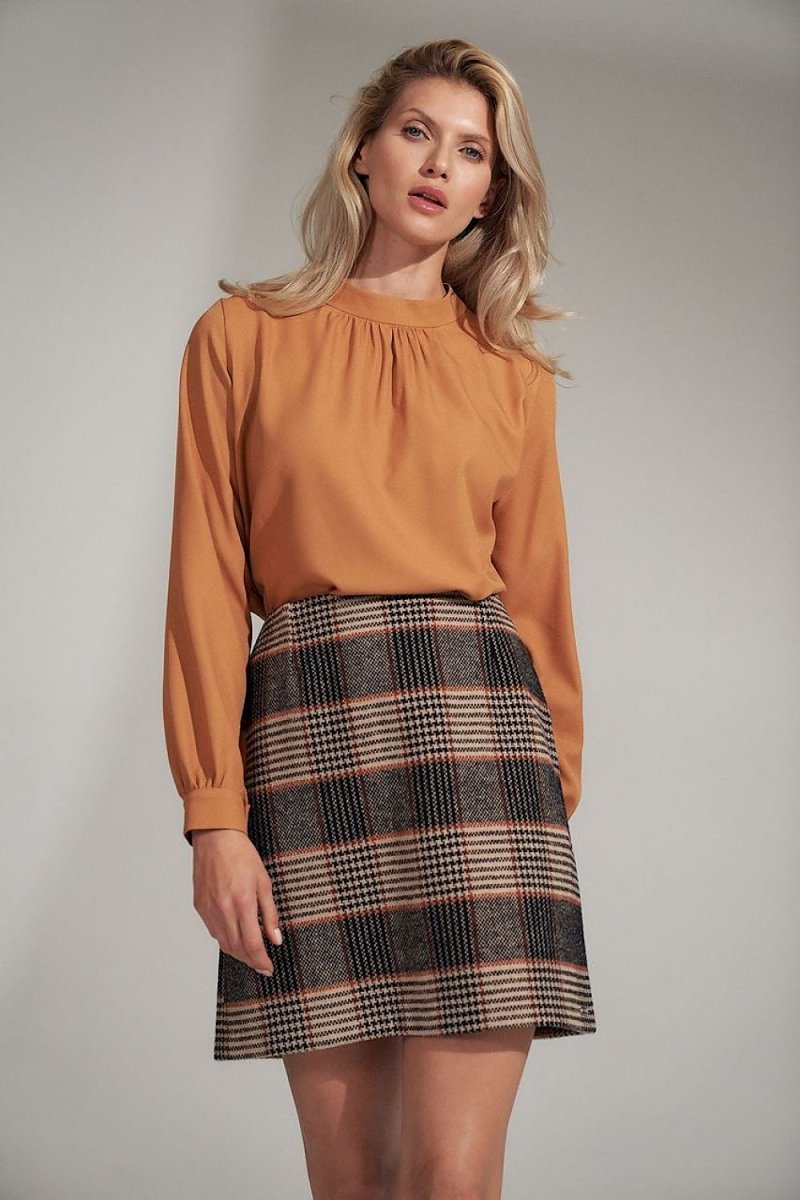 FIGL Short Skirt Model 150902 - Chic A - Line Mini Skirt | wowstore.live - Wow Store