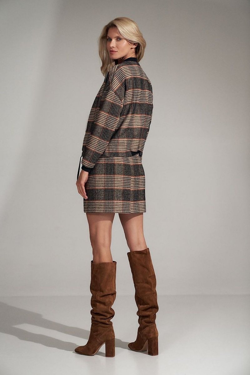 FIGL Short Skirt Model 150902 - Chic A - Line Mini Skirt | wowstore.live - Wow Store