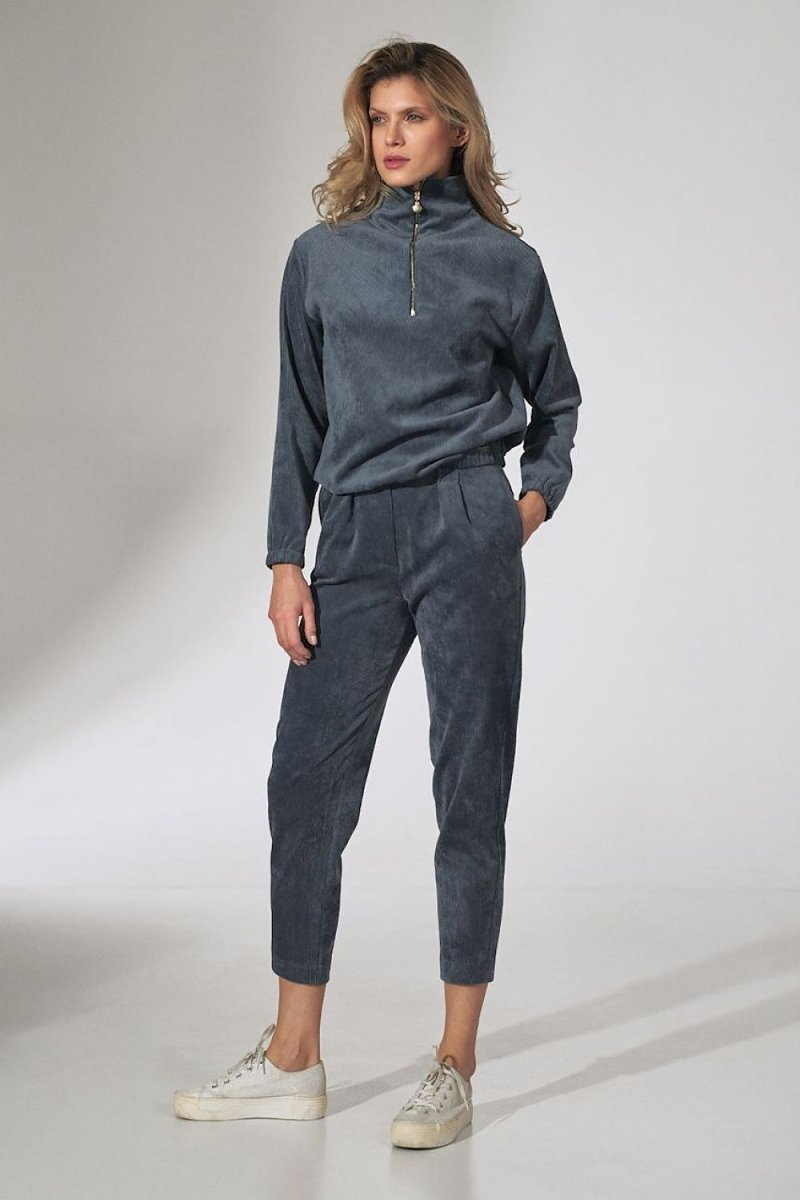 FIGL Women's Casual Sweatshirt Model 151824 | Comfortable Modern Pullover | wowstore.live - Wow Store