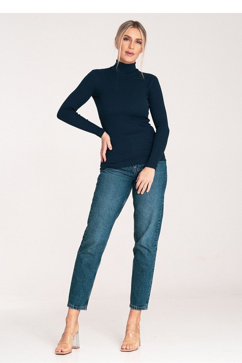 FIGL Women's Classic Turtleneck Model 203355 | Elegant Layering Top | wowstore.live - Wow Store