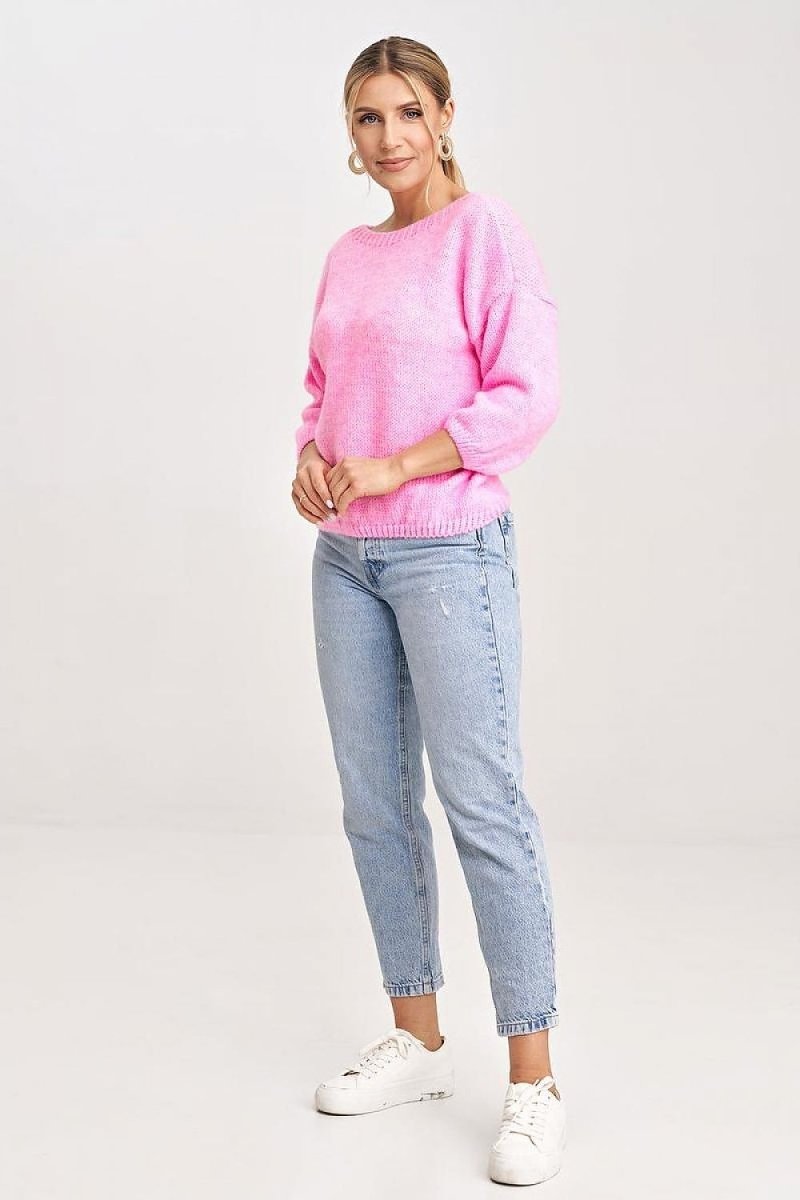 FIGL Women's Knit Jumper Model 197340 - Elegant Long Sleeve Pullover | wowstore.live - Wow Store
