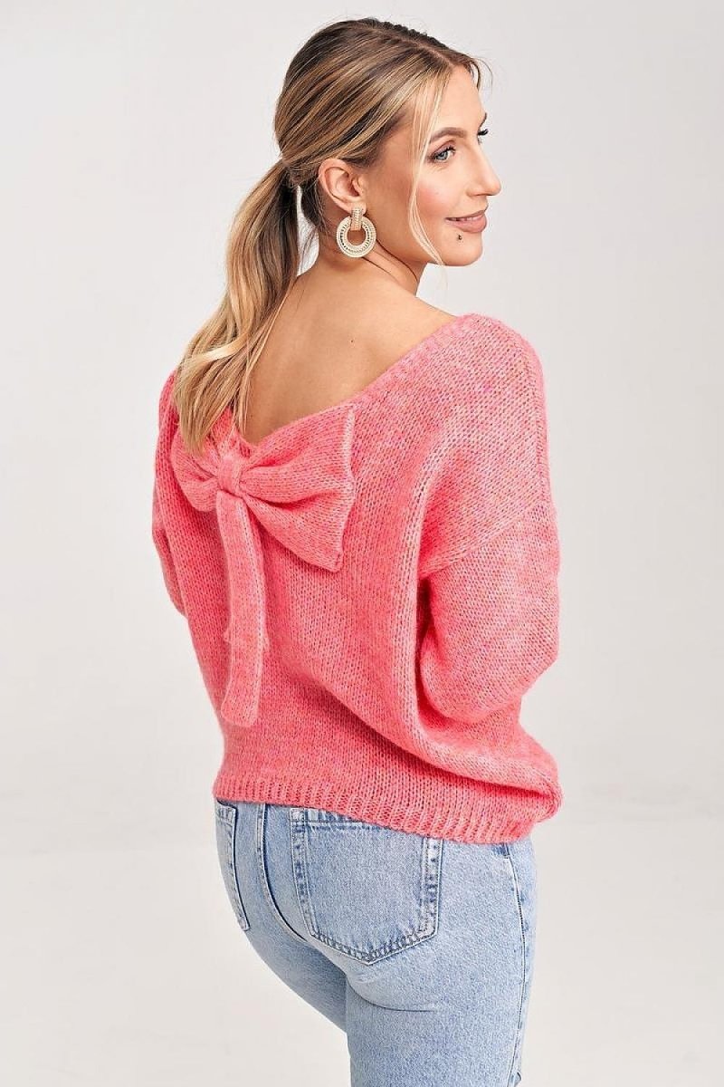 FIGL Women's Knit Jumper Model 197340 - Elegant Long Sleeve Pullover | wowstore.live - Wow Store