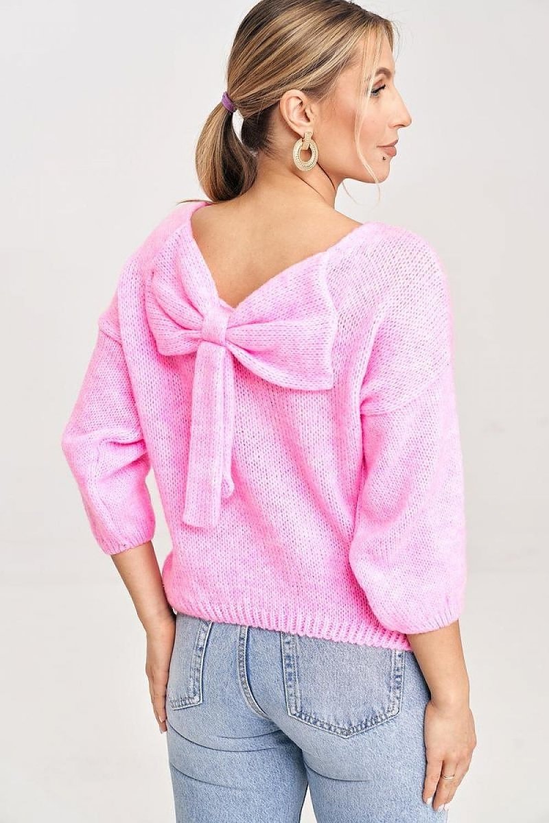FIGL Women's Knit Jumper Model 197340 - Elegant Long Sleeve Pullover | wowstore.live - Wow Store