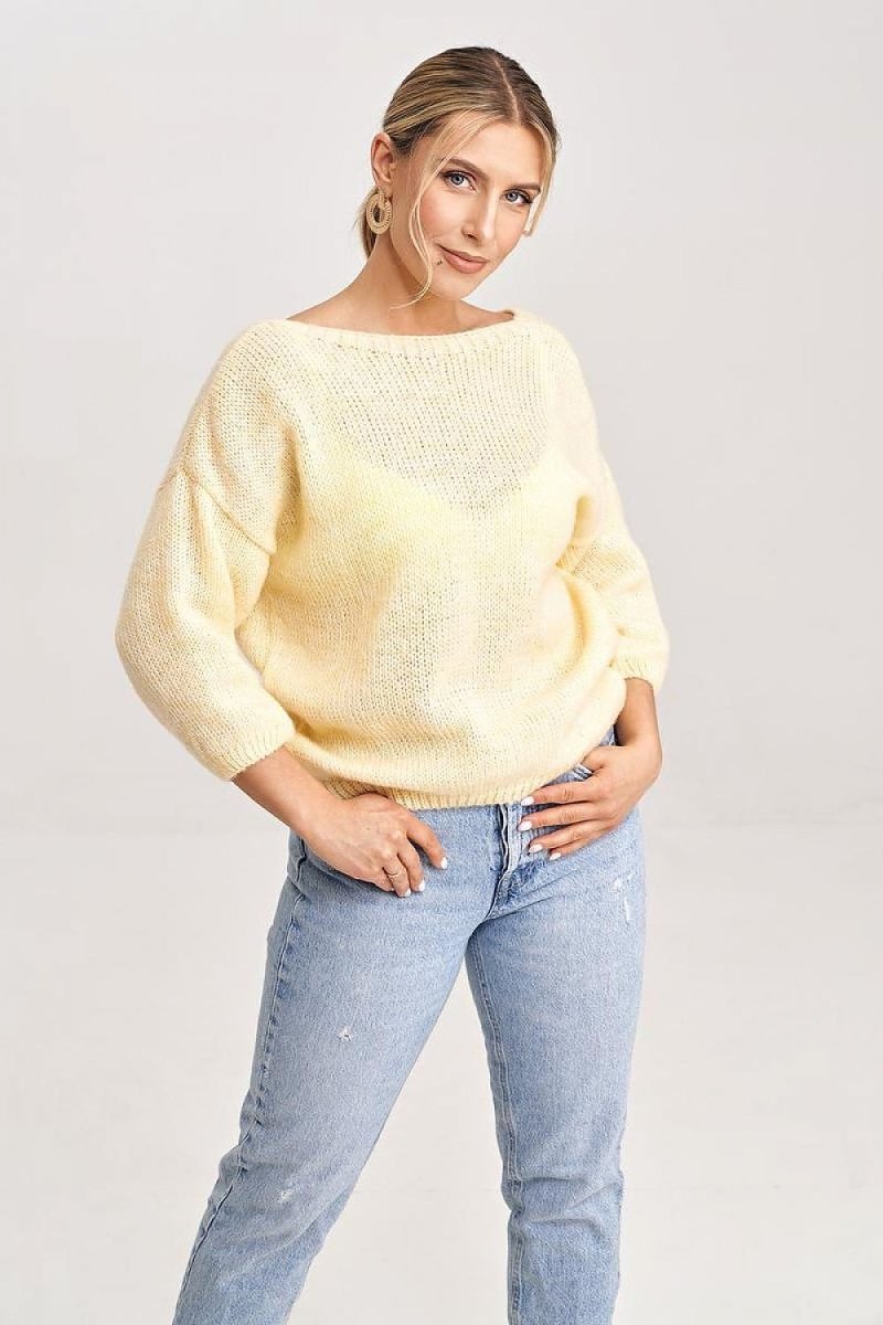 FIGL Women's Knit Jumper Model 197340 - Elegant Long Sleeve Pullover | wowstore.live - Wow Store