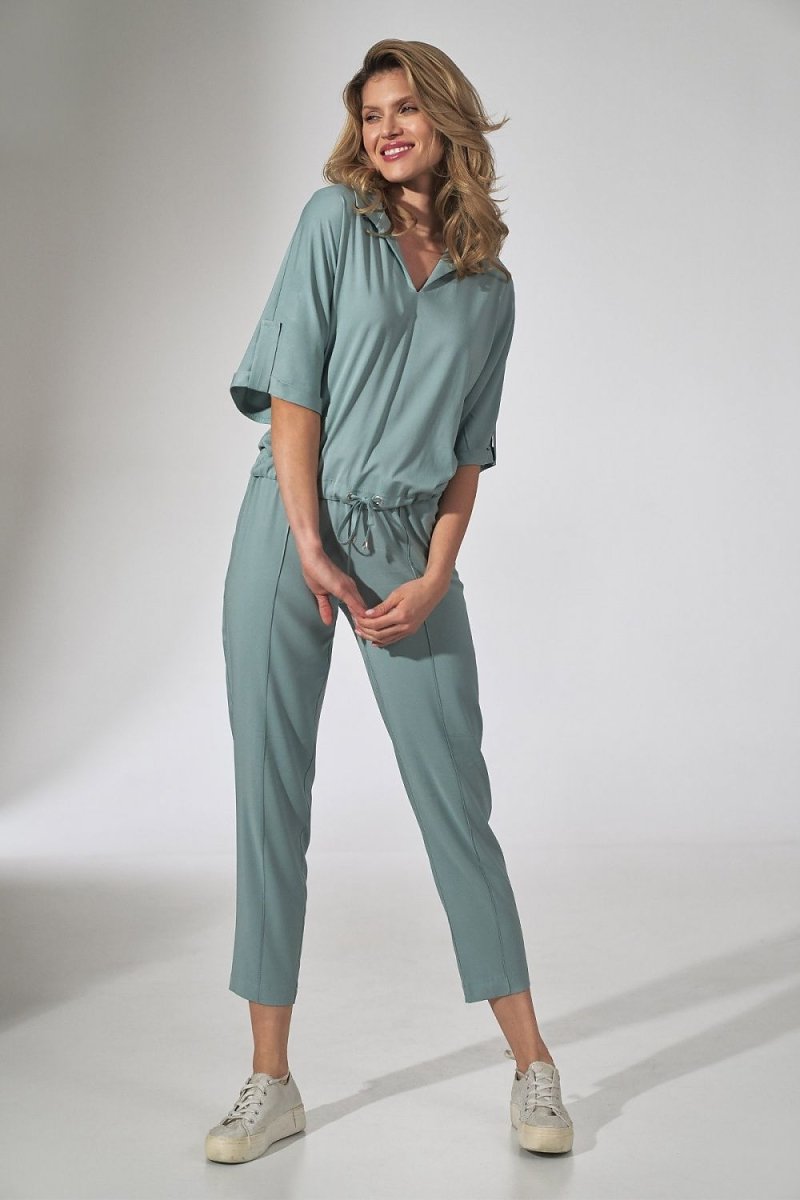 FIGL Women's Tailored Trousers Model 151817 - Elegant Office & Casual Wear | wowstore.live - Wow Store