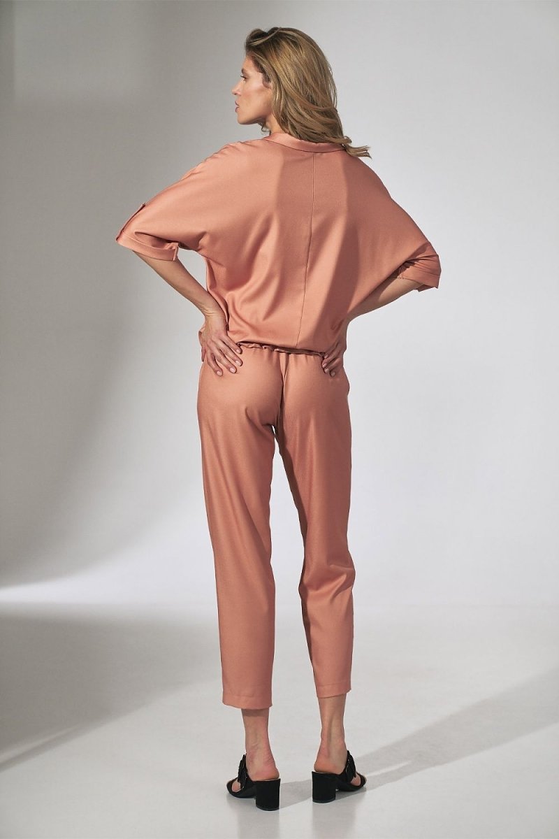 FIGL Women's Tailored Trousers Model 151817 - Elegant Office & Casual Wear | wowstore.live - Wow Store