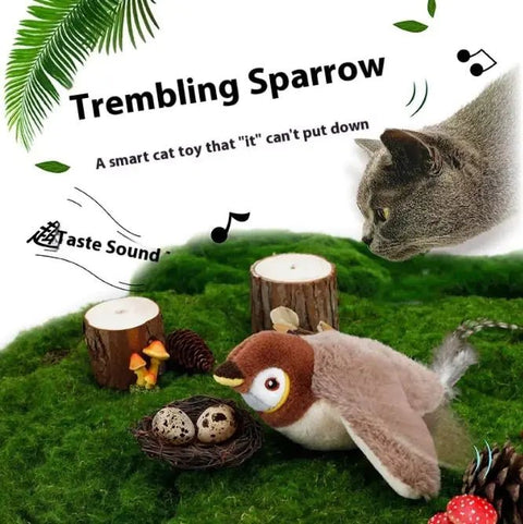 Flapping Bird Cat Toy - Wow Store