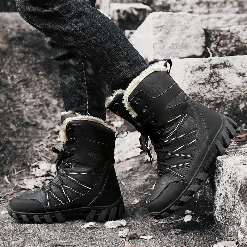 Fleece-Lined High Winter Boots