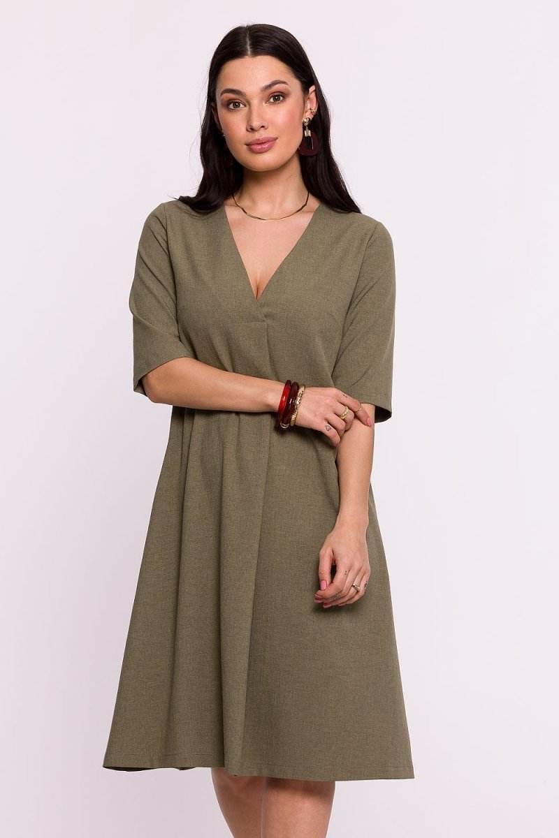 Floral Print Casual Day Dress - Lightweight Polyester Blend | WOW Store - Wow Store