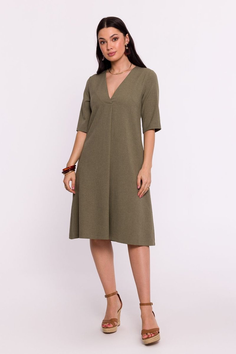 Floral Print Casual Day Dress - Lightweight Polyester Blend | WOW Store - Wow Store
