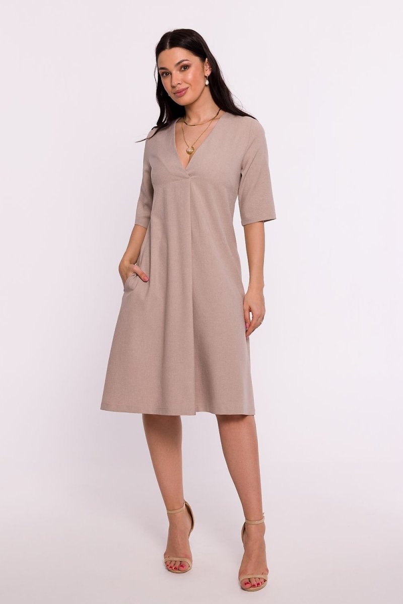 Floral Print Casual Day Dress - Lightweight Polyester Blend | WOW Store - Wow Store