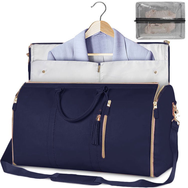 Foldable Garment Duffle Bag with Shoulder Strap — view 3
